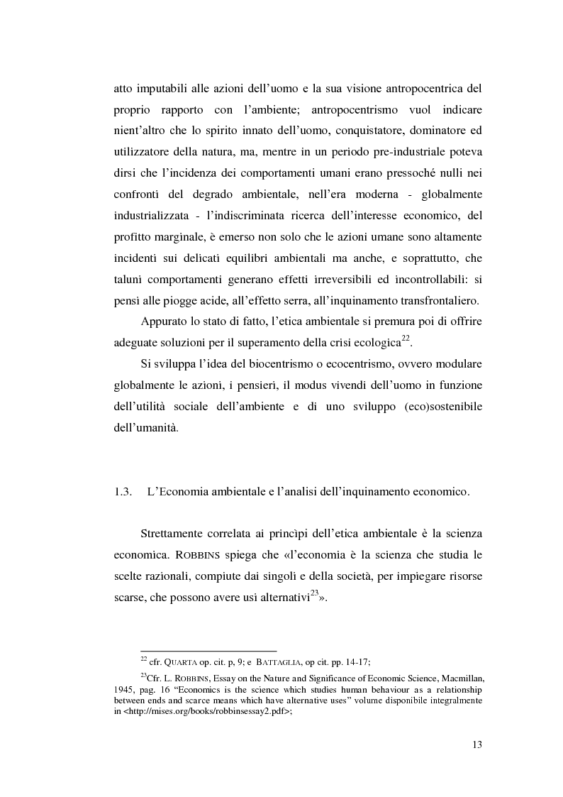 Anteprima della tesi: Profili evolutivi della politica ambientale in ambito europeo, Pagina 12