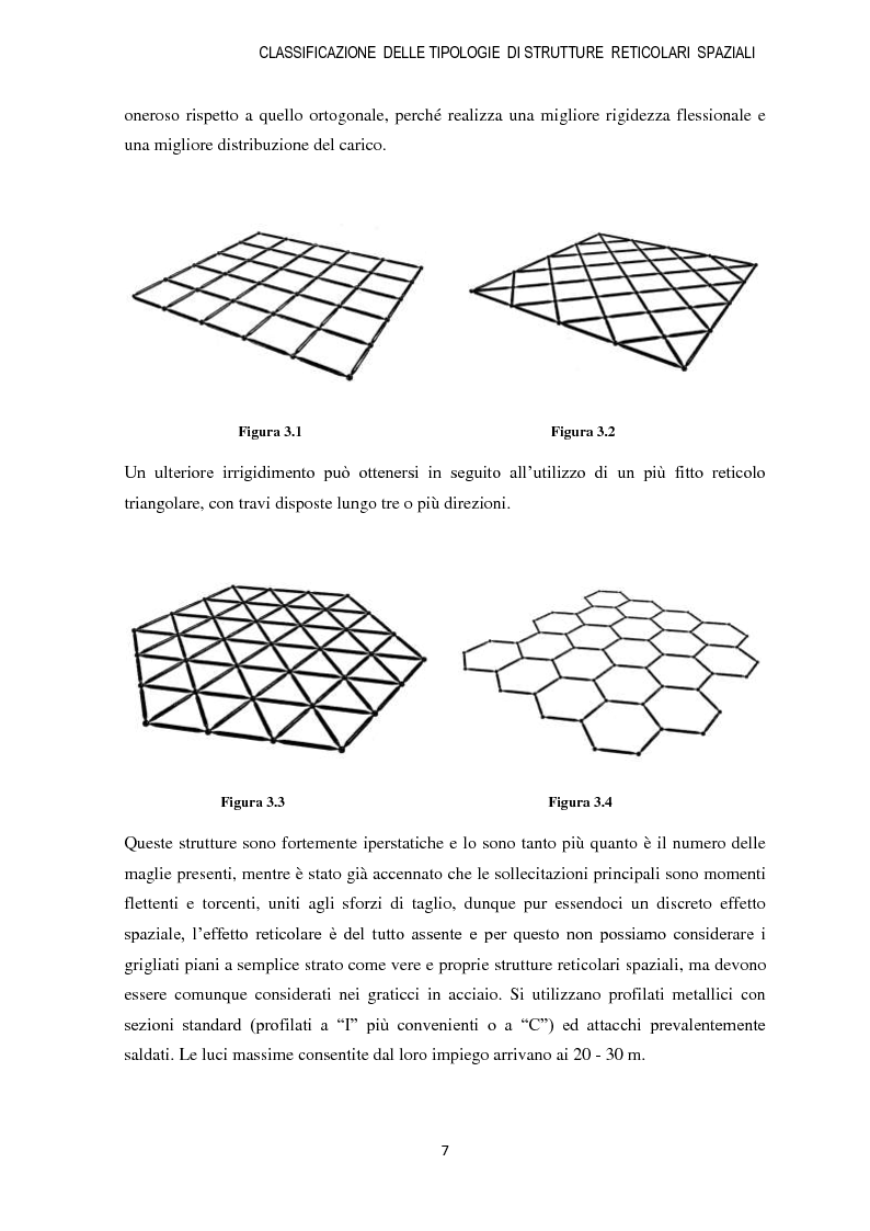 Anteprima della tesi: Strutture reticolari spaziali in acciaio: Tipologie metodi di calcolo ed esempi applicativi, Pagina 8