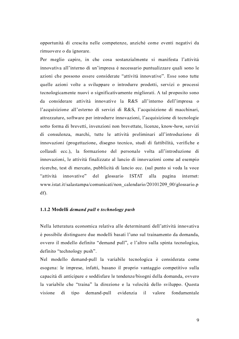 Anteprima della tesi: L'innovazione come fattore critico di successo nel settore dei macchinari per la lavorazione della plastica, Pagina 8