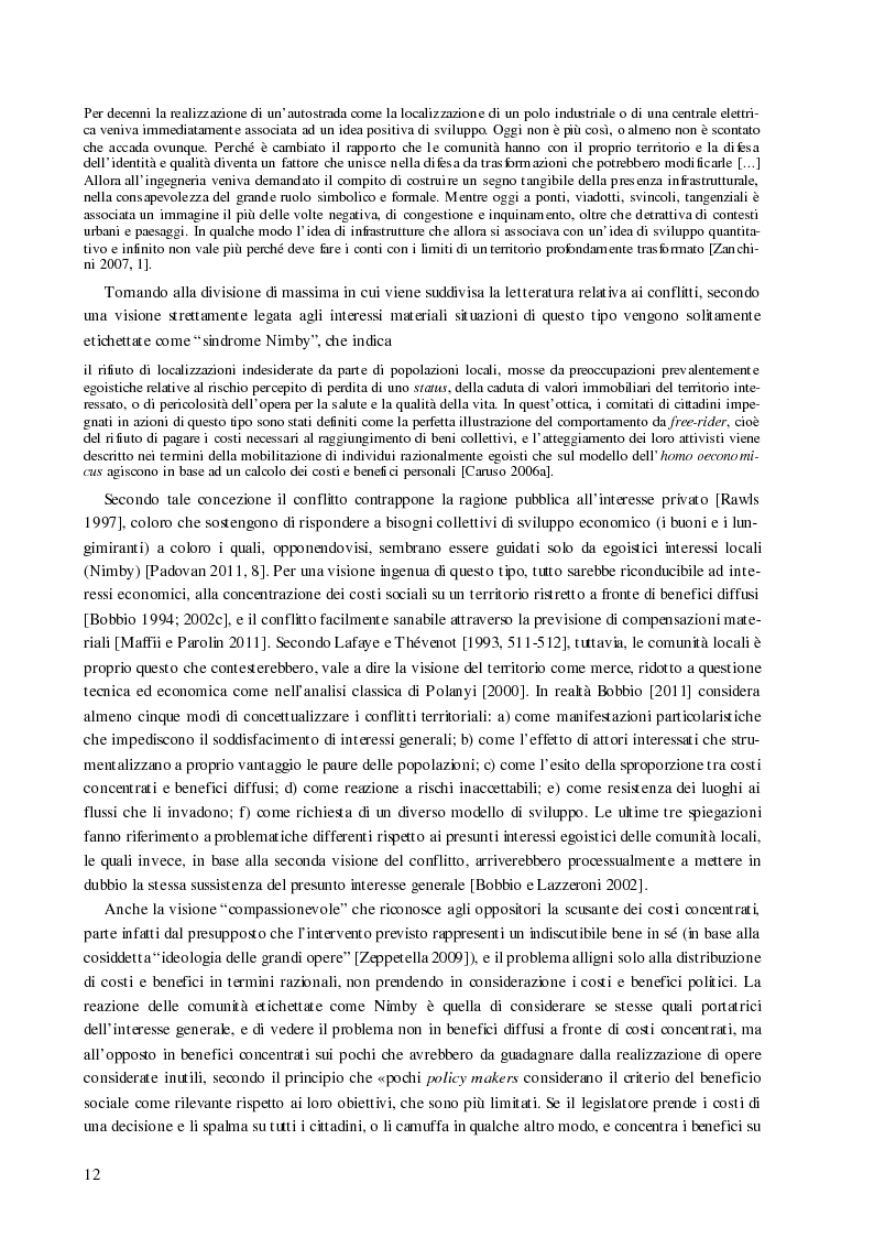 Anteprima della tesi: Processi decisionali e movimenti di protesta tra scienza e politica. Una comparazione tra Italia e Francia sul caso alta velocità, Pagina 12