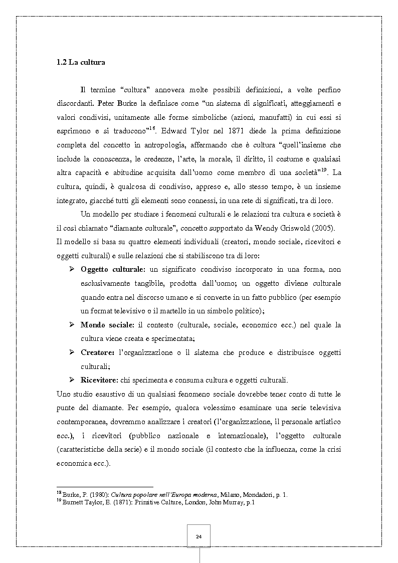 Estratto dalla tesi: Il Cineturismo: una nuova forma di turismo culturale e una strategia privilegiata di marketing territoriale