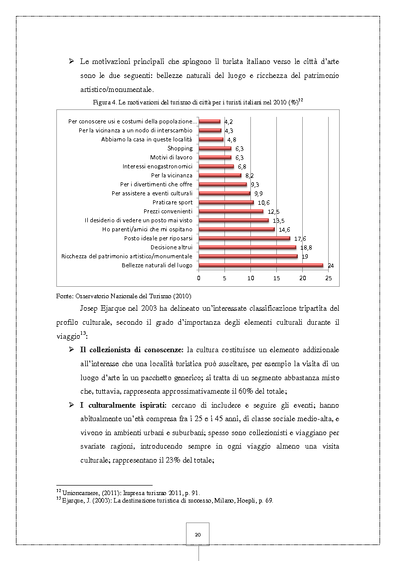 Anteprima della tesi: Il Cineturismo: una nuova forma di turismo culturale e una strategia privilegiata di marketing territoriale, Pagina 14