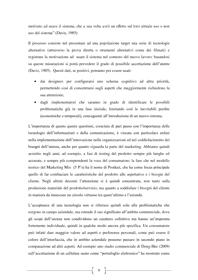 Anteprima della tesi: Tecnologie Indossabili: la valutazione dell’esperienza dell'utente in 6 differenti scenari d'uso., Pagina 6