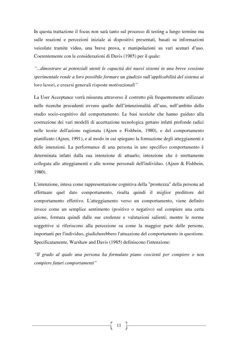 Anteprima della tesi: Tecnologie Indossabili: la valutazione dell’esperienza dell'utente in 6 differenti scenari d'uso., Pagina 8