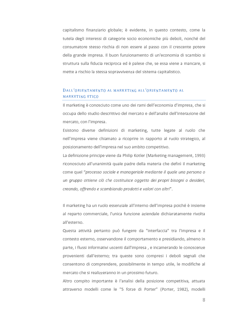 Anteprima della tesi: Come creare valore attraverso la sostenibilità. Il caso Barilla., Pagina 6
