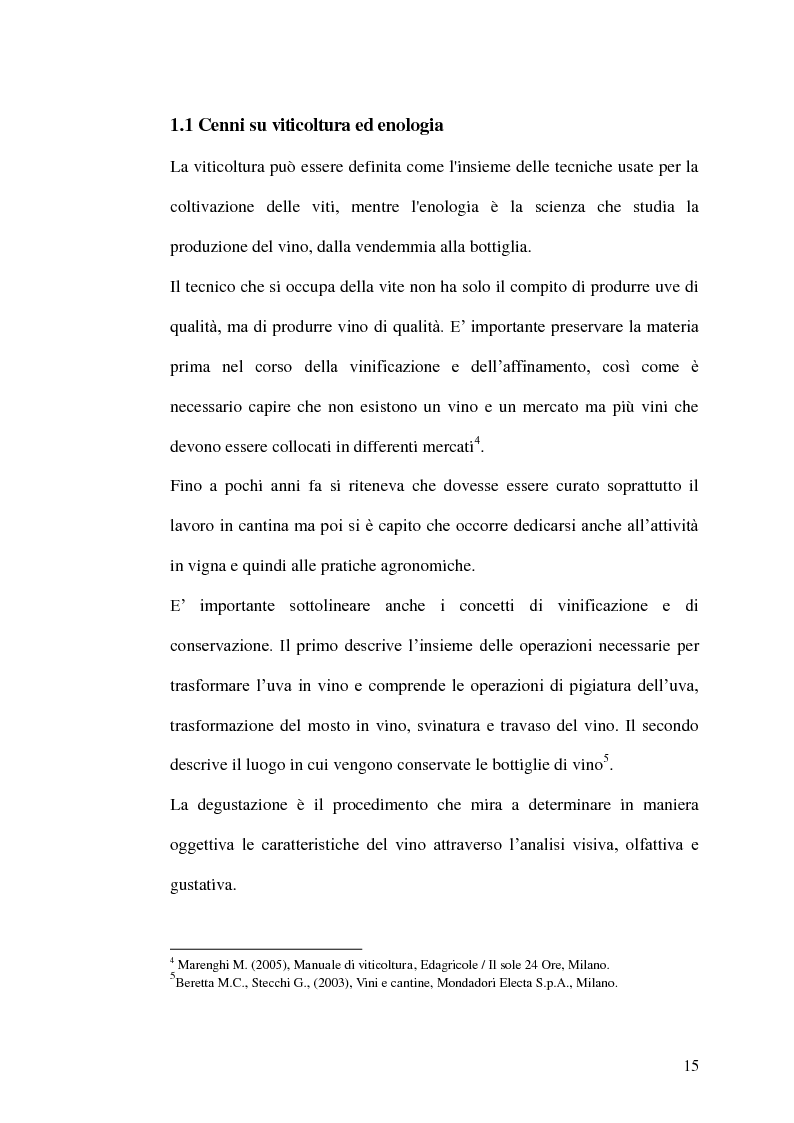Anteprima della tesi: La gestione della produzione vinicola. Il caso Cantine Due Palme, Pagina 8