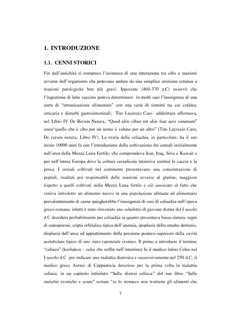 Anteprima della tesi: Reazioni avverse agli alimenti: la sensibilità al glutine. Le nuove ipotesi scientifiche e il ruolo dell'infermiere nell'educazione terapeutica del paziente., Pagina 4