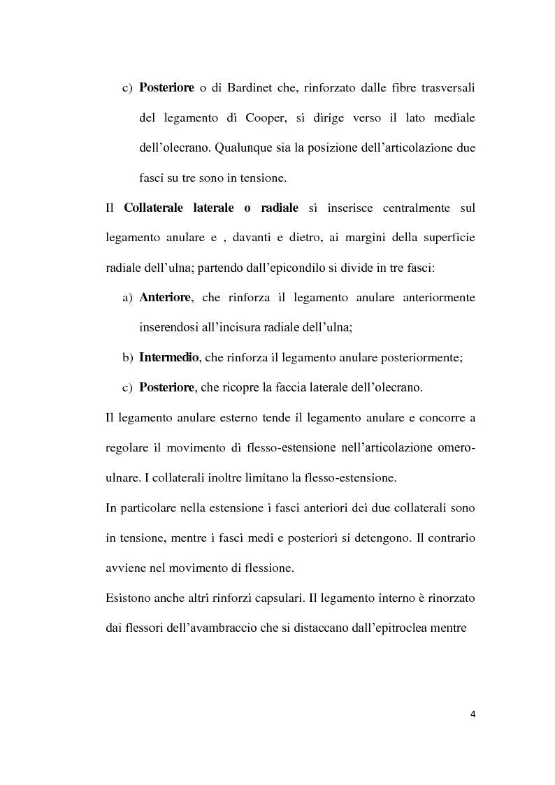 Anteprima della tesi: Il trattamento riabilitativo dell'epicondilite, Pagina 5