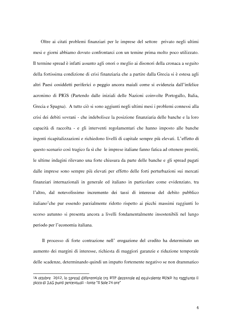Anteprima della tesi: Ambito operativo, evoluzione strategica e modello distributivo dei confidi, Pagina 3