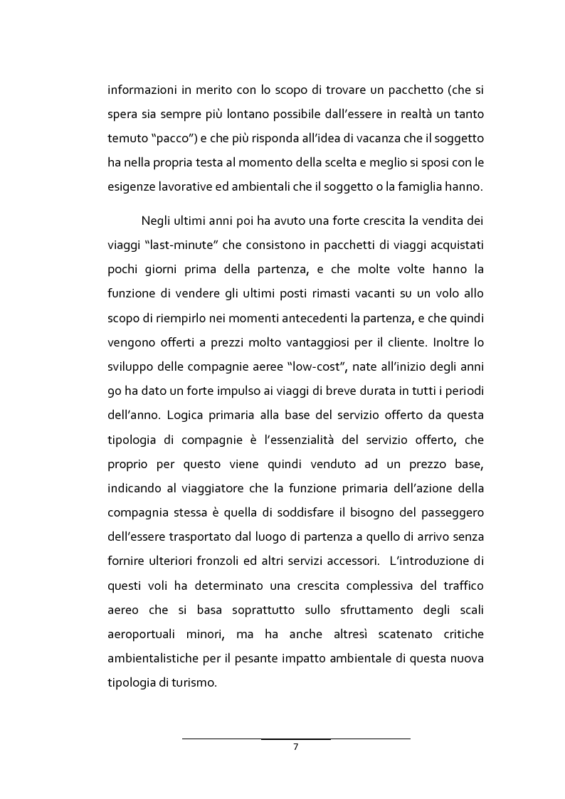 Anteprima della tesi: Il turismo urbano in provincia di Ragusa: l'organizzazione multipolare delle risorse per la competitività turistica del territorio, Pagina 5