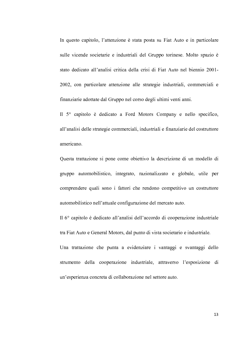 Anteprima della tesi: L'Industria dell'auto tra passato e futuro: strategia di innovazione e cooperazione, Pagina 10