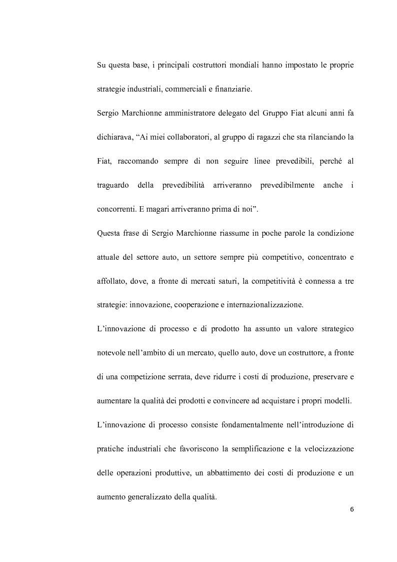Anteprima della tesi: L'Industria dell'auto tra passato e futuro: strategia di innovazione e cooperazione, Pagina 3