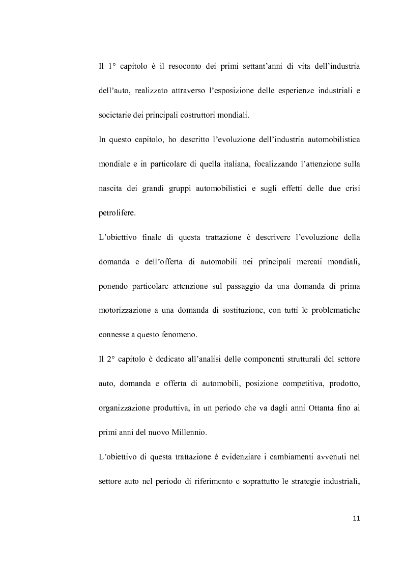 Anteprima della tesi: L'Industria dell'auto tra passato e futuro: strategia di innovazione e cooperazione, Pagina 8