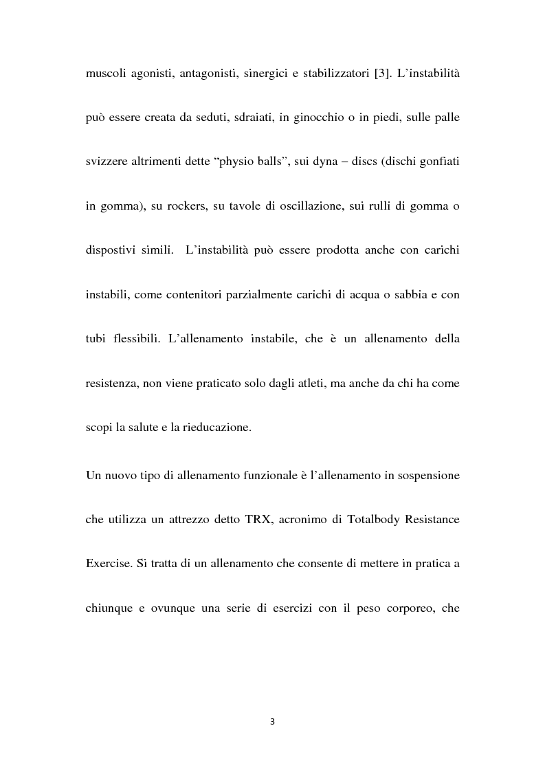 Anteprima della tesi: Core stability e un'innovazione nel fitness: il TRX Suspension Training, Pagina 4