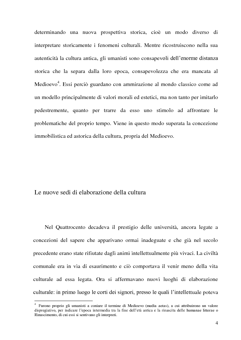 Anteprima della tesi: Leon Battista Alberti e il certame coronario, Pagina 5