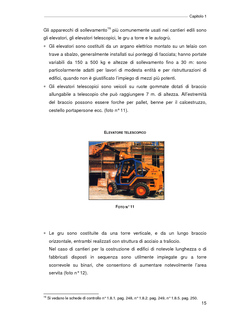 Anteprima della tesi: Il progetto della sicurezza nei cantieri edili. Analisi dell'iter legislativo e verifiche di fattibilità, Pagina 10