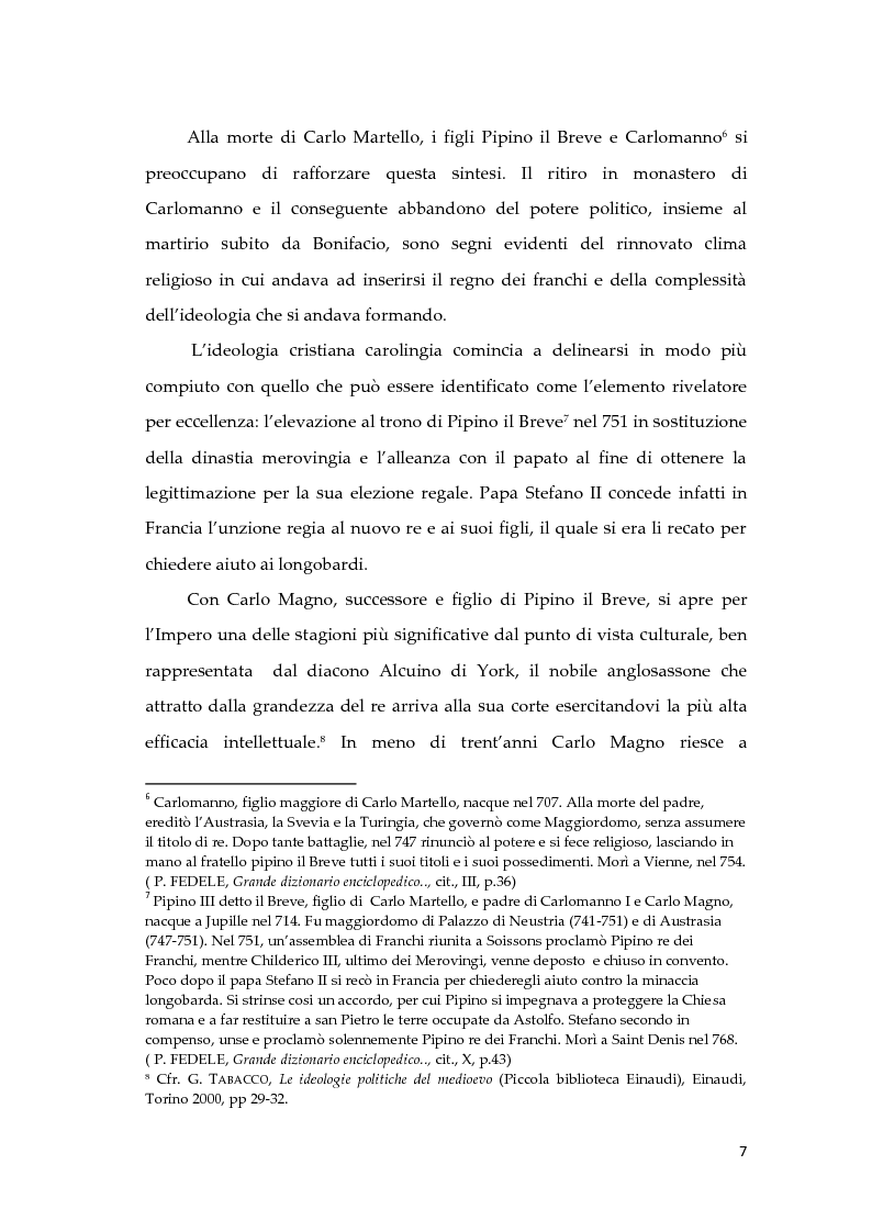 Anteprima della tesi: Giona D'Orleans nella tradizione degli specula principis d'età carolingia, Pagina 6