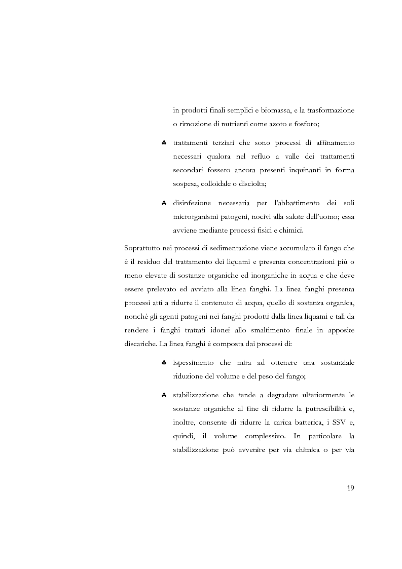 Anteprima della tesi: Studio sulla sedimentabilità dei fanghi secondari nell'impianto di depurazione di Salerno, Pagina 6