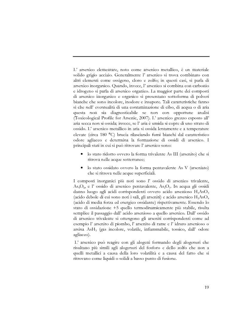 Anteprima della tesi: Indagine sull'applicabilità del chitosano nella rimozione di ioni arseniato dalle acque destinate al consumo umano, Pagina 7