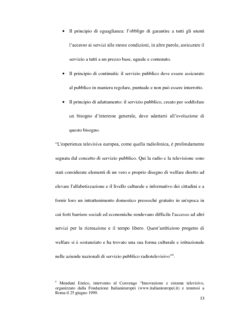 Anteprima della tesi: Il Servizio Pubblico e la Radio di Servizio: Il caso Italia Istruzioni per L'uso, Pagina 11