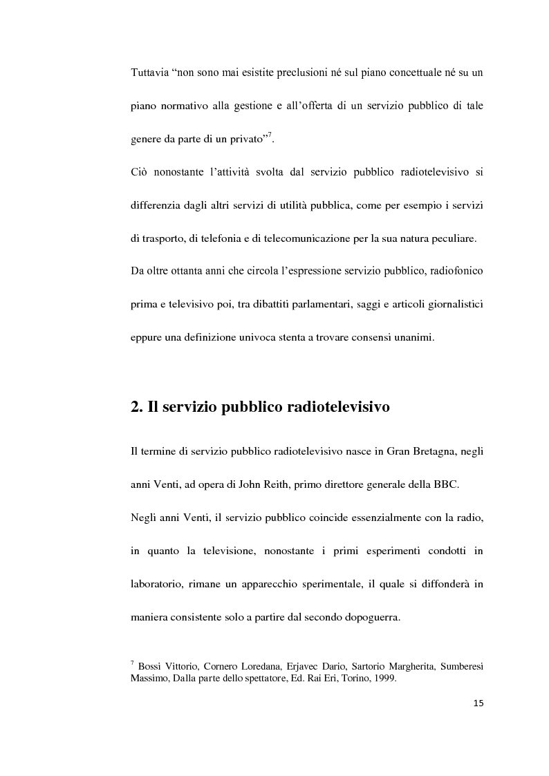 Anteprima della tesi: Il Servizio Pubblico e la Radio di Servizio: Il caso Italia Istruzioni per L'uso, Pagina 13