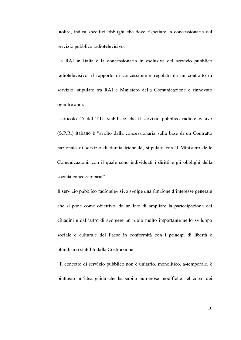 Anteprima della tesi: Il Servizio Pubblico e la Radio di Servizio: Il caso Italia Istruzioni per L'uso, Pagina 8