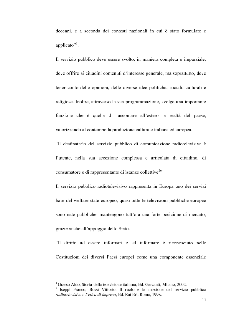 Anteprima della tesi: Il Servizio Pubblico e la Radio di Servizio: Il caso Italia Istruzioni per L'uso, Pagina 9
