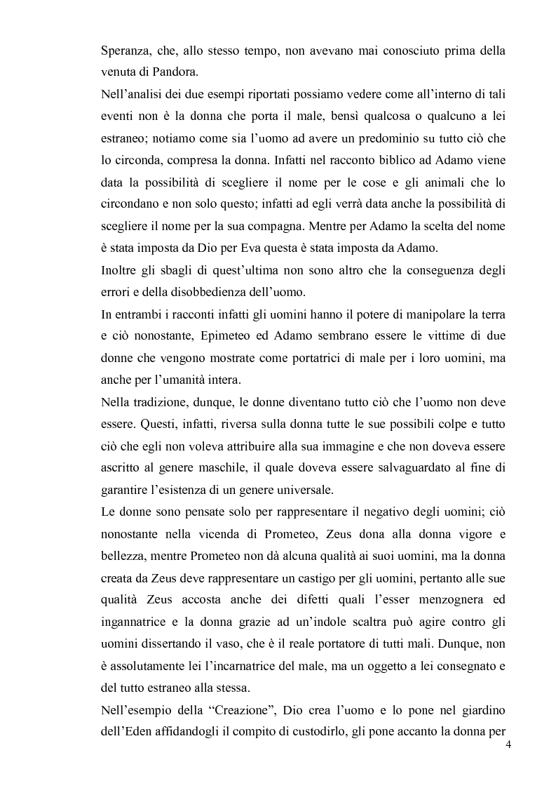 Anteprima della tesi: Ironia Femminile tra Storia Patriarcale e Psicoanalisi Freudiana, Pagina 4
