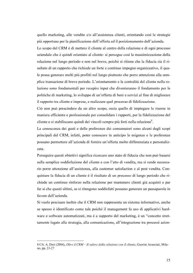 Anteprima della tesi: Social CRM: l'utilizzo di strumenti social come estensione del CRM aziendale. Strategie e scenari nel settore arredo., Pagina 9