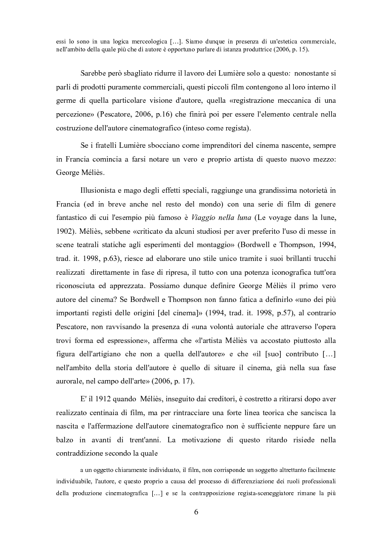 Anteprima della tesi: Politiche autoriali. Sceneggiatura contro regia, da Aristotele alle serie tv contemporanee, Pagina 5