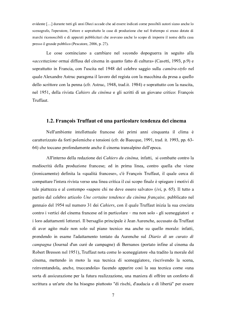 Anteprima della tesi: Politiche autoriali. Sceneggiatura contro regia, da Aristotele alle serie tv contemporanee, Pagina 6