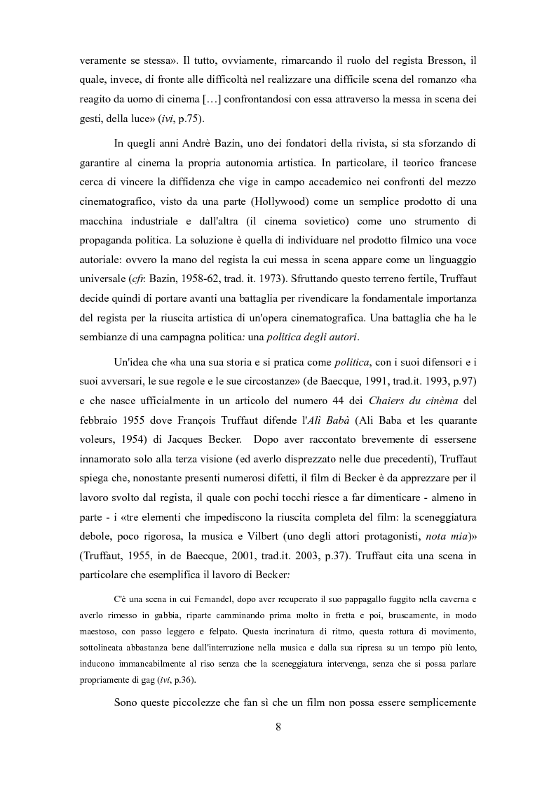 Anteprima della tesi: Politiche autoriali. Sceneggiatura contro regia, da Aristotele alle serie tv contemporanee, Pagina 7