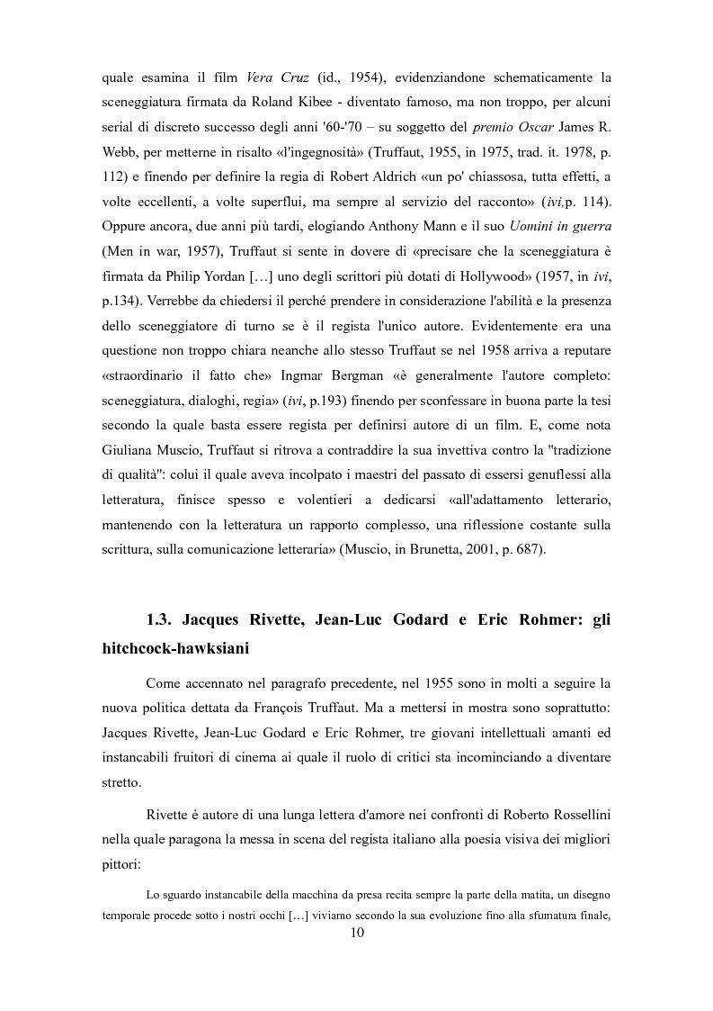 Anteprima della tesi: Politiche autoriali. Sceneggiatura contro regia, da Aristotele alle serie tv contemporanee, Pagina 9