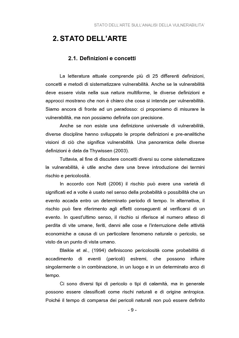 Anteprima della tesi: Analisi della vulnerabilità del territorio del bacino idrografico del fiume Musone mediante strumenti G.I.S., Pagina 11