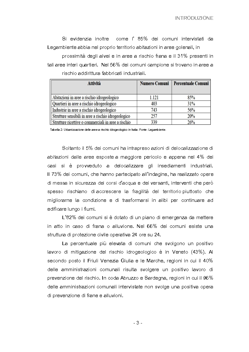 Anteprima della tesi: Analisi della vulnerabilità del territorio del bacino idrografico del fiume Musone mediante strumenti G.I.S., Pagina 5