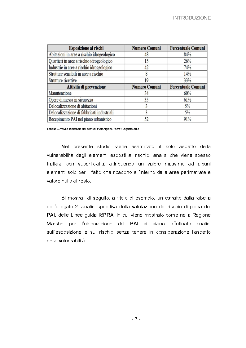 Anteprima della tesi: Analisi della vulnerabilità del territorio del bacino idrografico del fiume Musone mediante strumenti G.I.S., Pagina 9