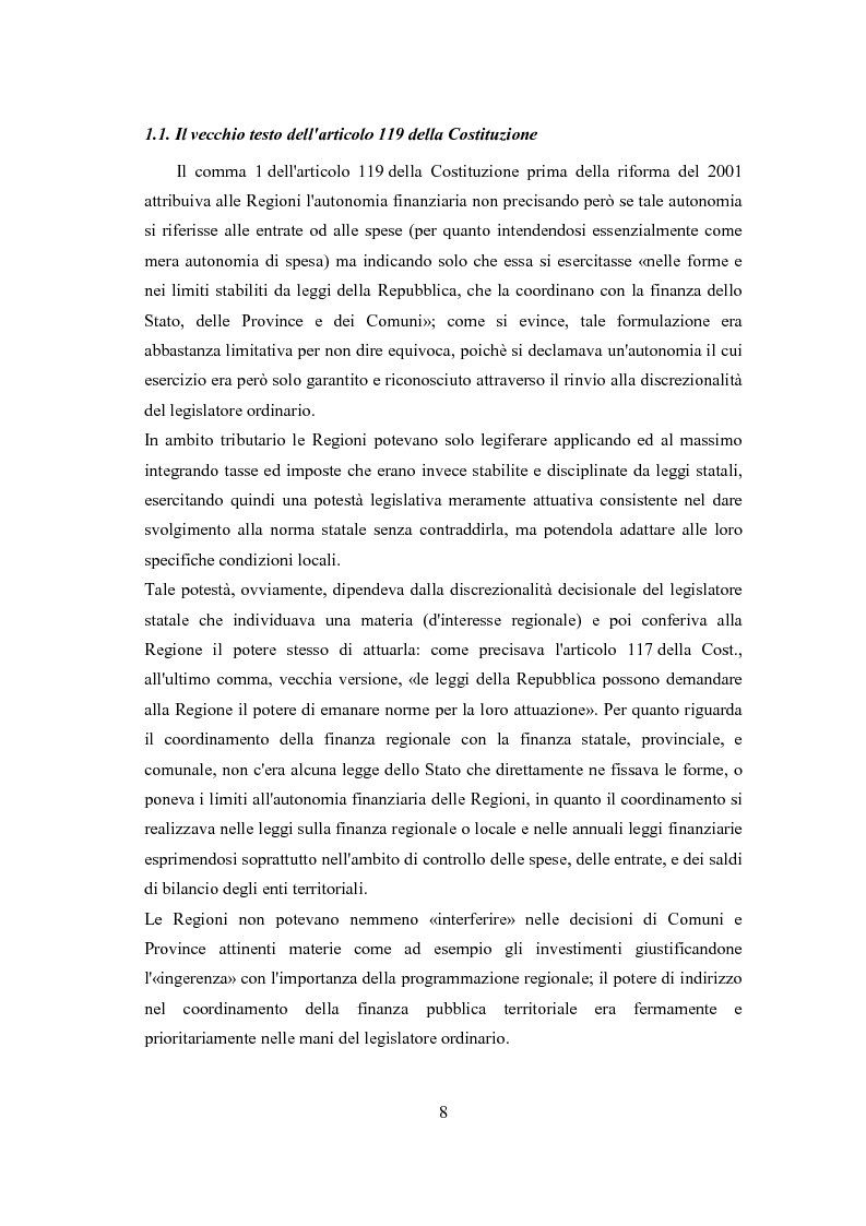 Anteprima della tesi: L'autonomia tributaria delle regioni e degli enti locali, Pagina 4