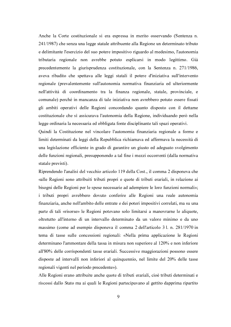Anteprima della tesi: L'autonomia tributaria delle regioni e degli enti locali, Pagina 5