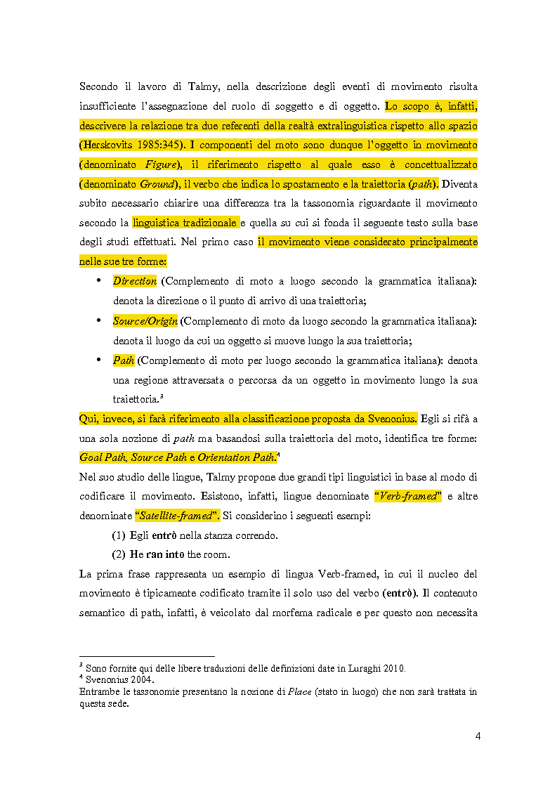 Anteprima della tesi: La codifica grammaticale dello spazio in ''Alice in Wonderland'', Pagina 3