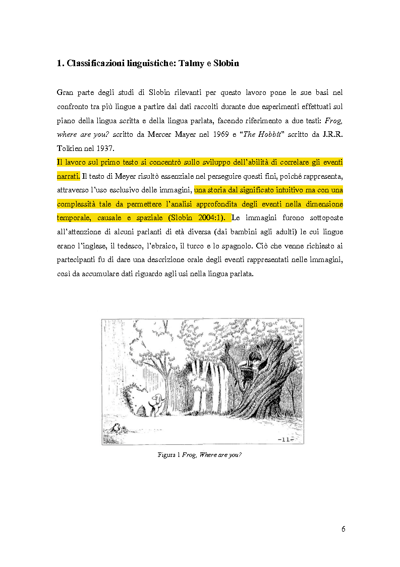 Anteprima della tesi: La codifica grammaticale dello spazio in ''Alice in Wonderland'', Pagina 5