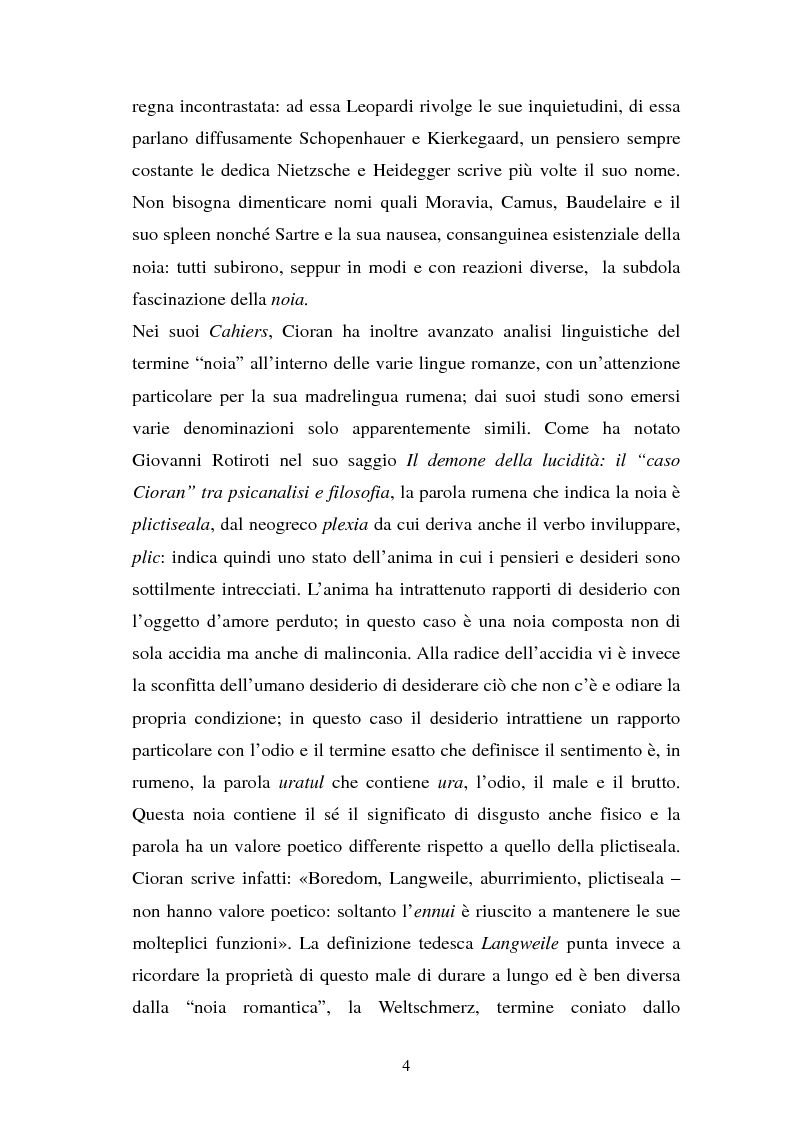 Anteprima della tesi: Leopardi e la noia, Pagina 3