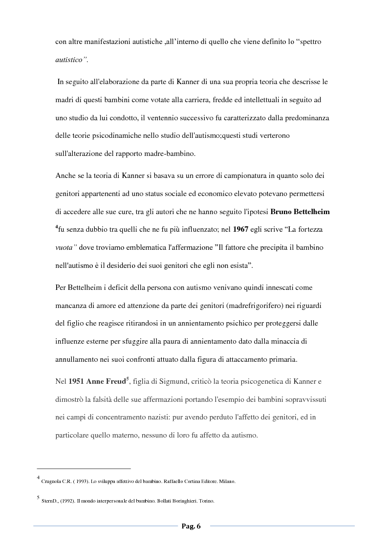Anteprima della tesi: Autismo in famiglia. Tra bisogni e risposte sociali, Pagina 4