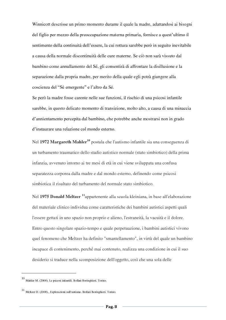 Anteprima della tesi: Autismo in famiglia. Tra bisogni e risposte sociali, Pagina 6