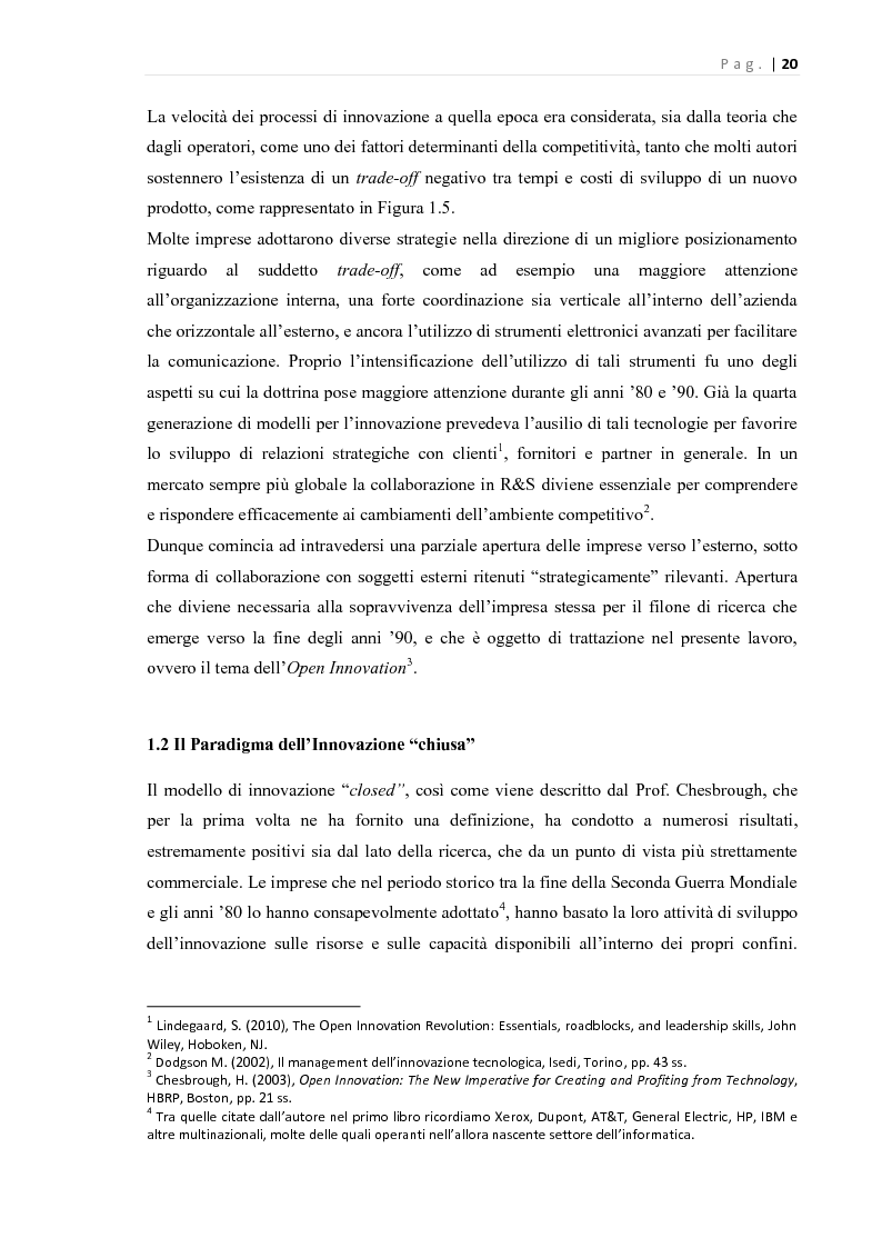 Anteprima della tesi: L'Open Innovation nella prospettiva del Marketing, Pagina 15