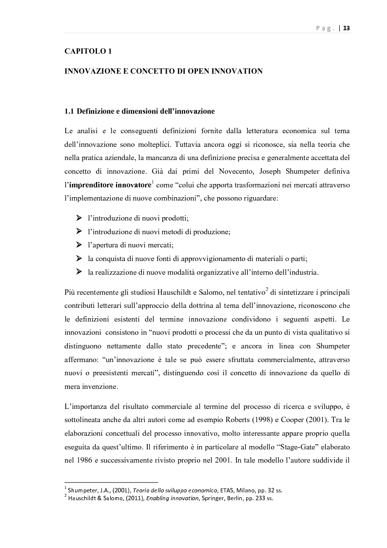 Anteprima della tesi: L'Open Innovation nella prospettiva del Marketing, Pagina 8