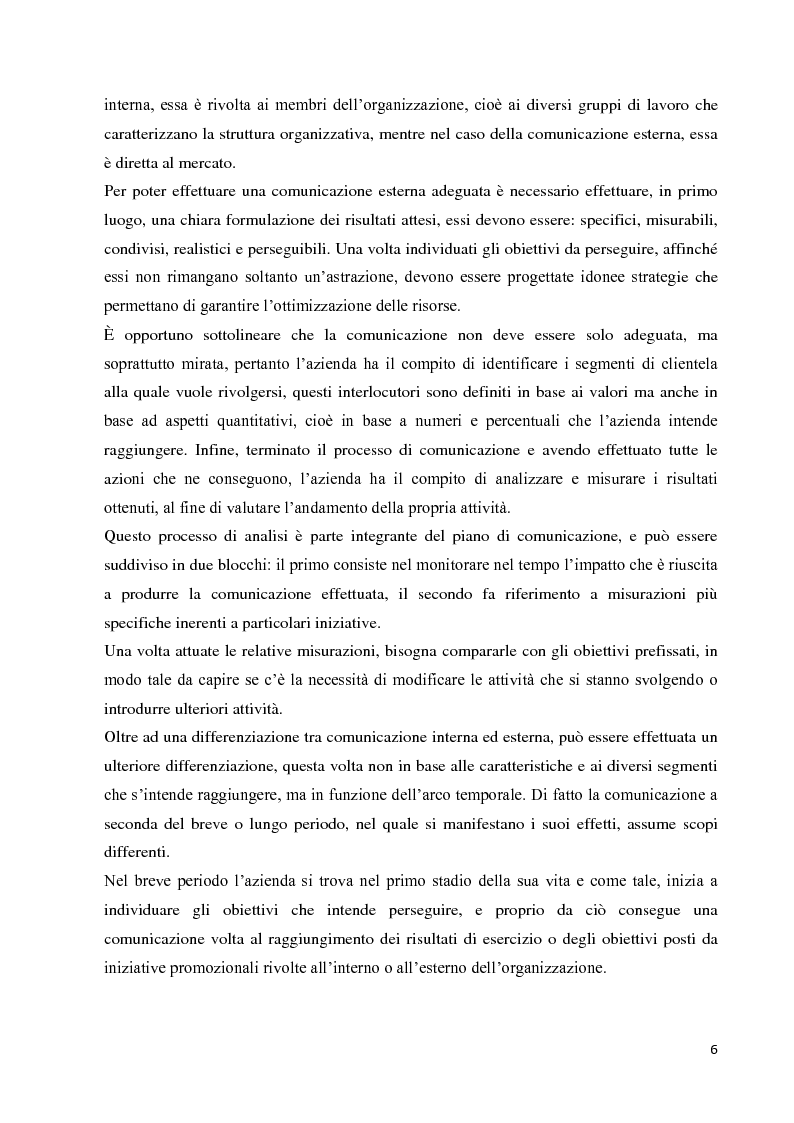Anteprima della tesi: Strategie e strumenti di comunicazione nel settore bancario, Pagina 7