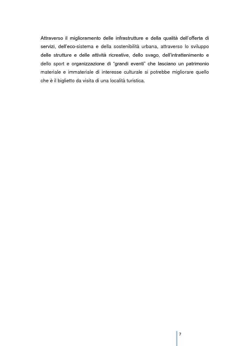 Anteprima della tesi: Riqualificazione e valorizzazione del sistema turistico-culturale della provincia di Foggia, Pagina 4