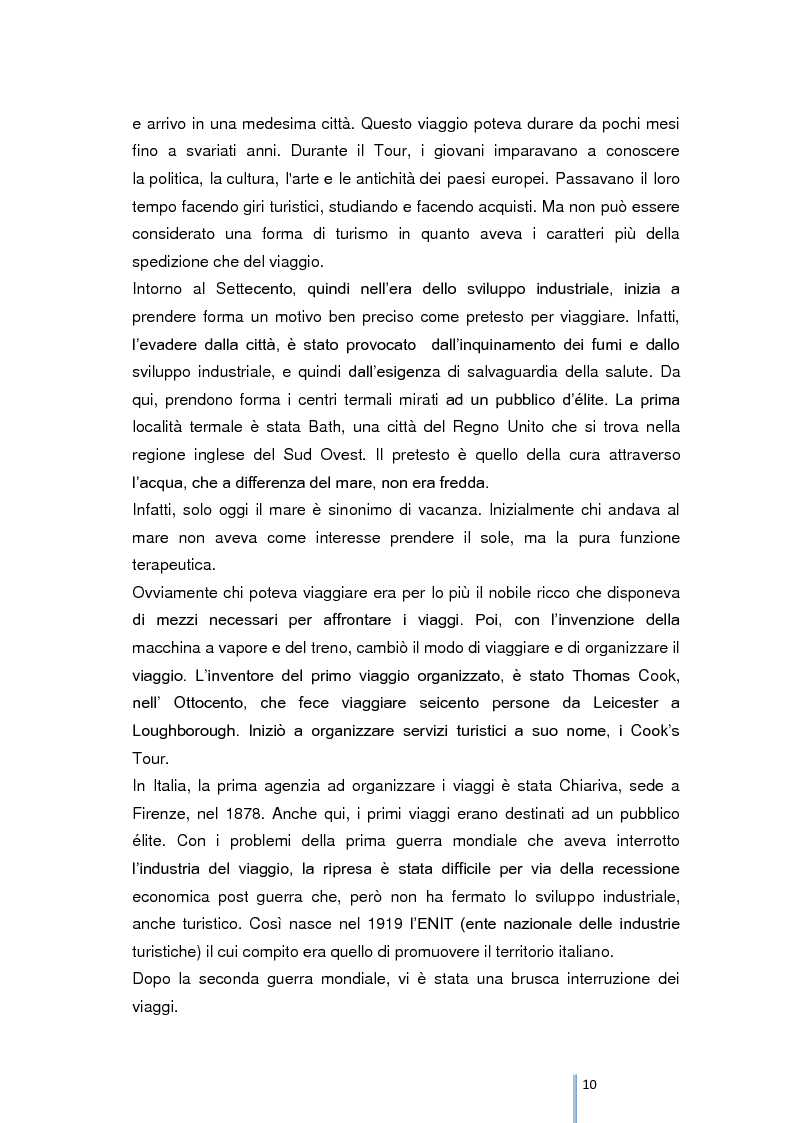 Anteprima della tesi: Riqualificazione e valorizzazione del sistema turistico-culturale della provincia di Foggia, Pagina 6