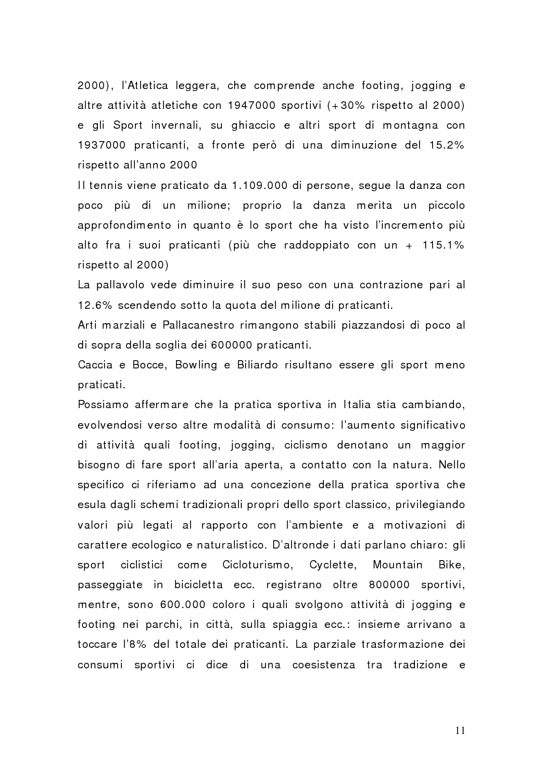 Anteprima della tesi: Il settore del calcio professionistico in Italia: spettacolo e business, Pagina 10
