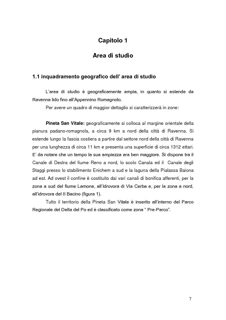 Anteprima della tesi: Applicazione degli isotopi ai muschi della Romagna, Pagina 4